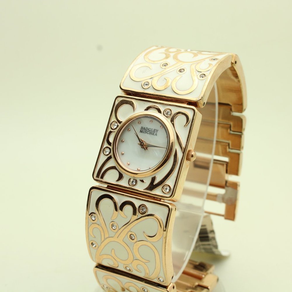 VINTAGE Badgley Mischka Women's Watch Swarovski Crystals
